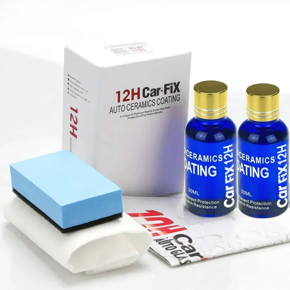 Car Wax Ceramic Coating - 2개입 12H 자동차 코팅 광택 왁스