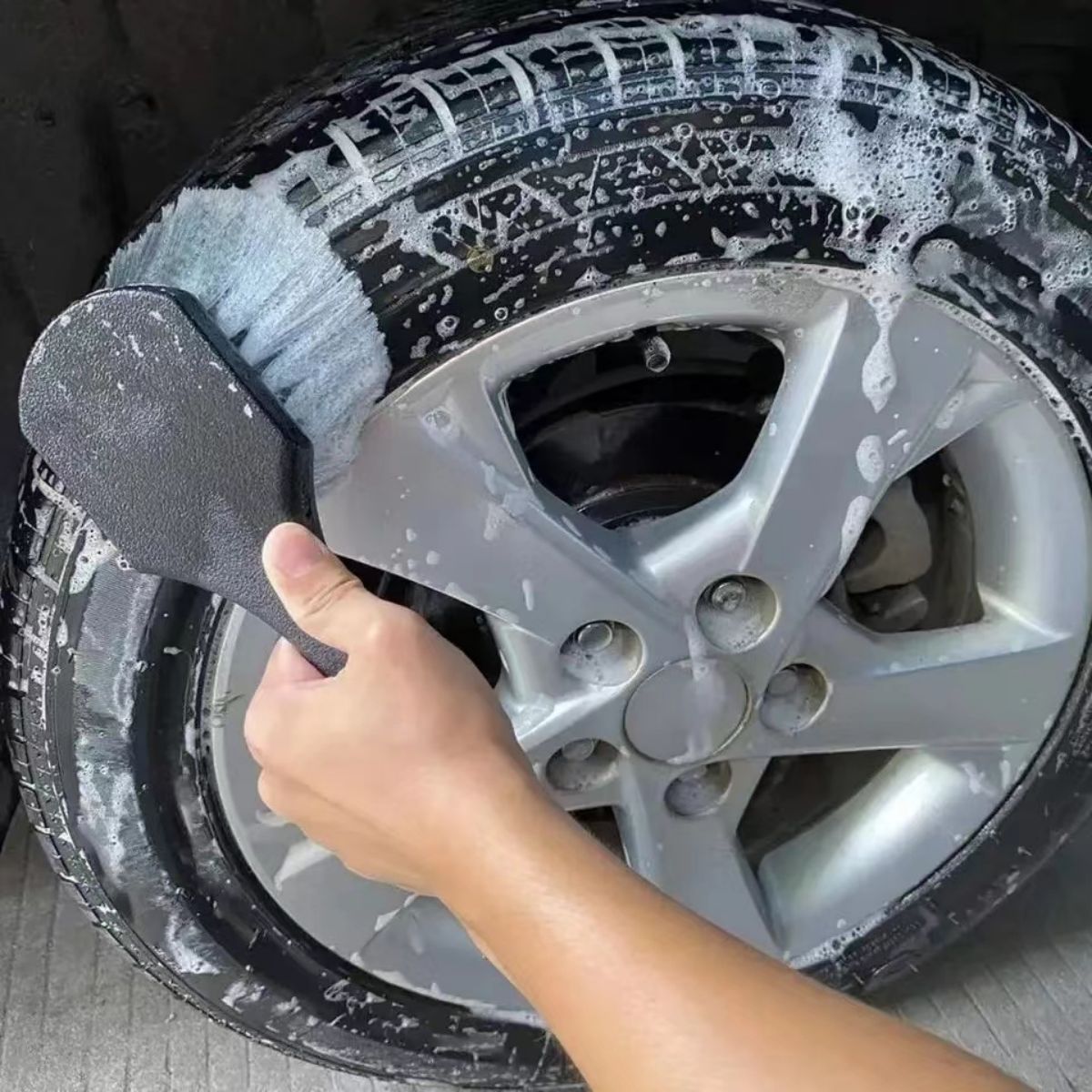 자동차 휠 세척 브러쉬 디테일 브러쉬 짧은 손잡이 타이 - Car Cleaning Brush 리뷰 및 가격