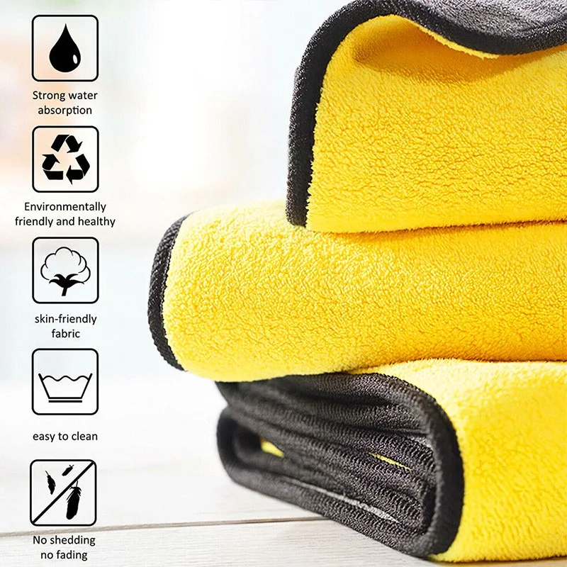 10/1Pcs 마이크로 화이버 청소 수건 자동차 청소  - Microfiber Towel Detailing 리뷰 및 가격