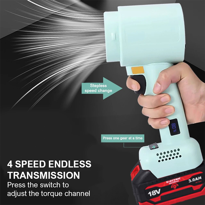 브러시리스 강력 에어 블로워 1600g 추력 무선 자동 - Dryer Car Blower 리뷰 및 가격