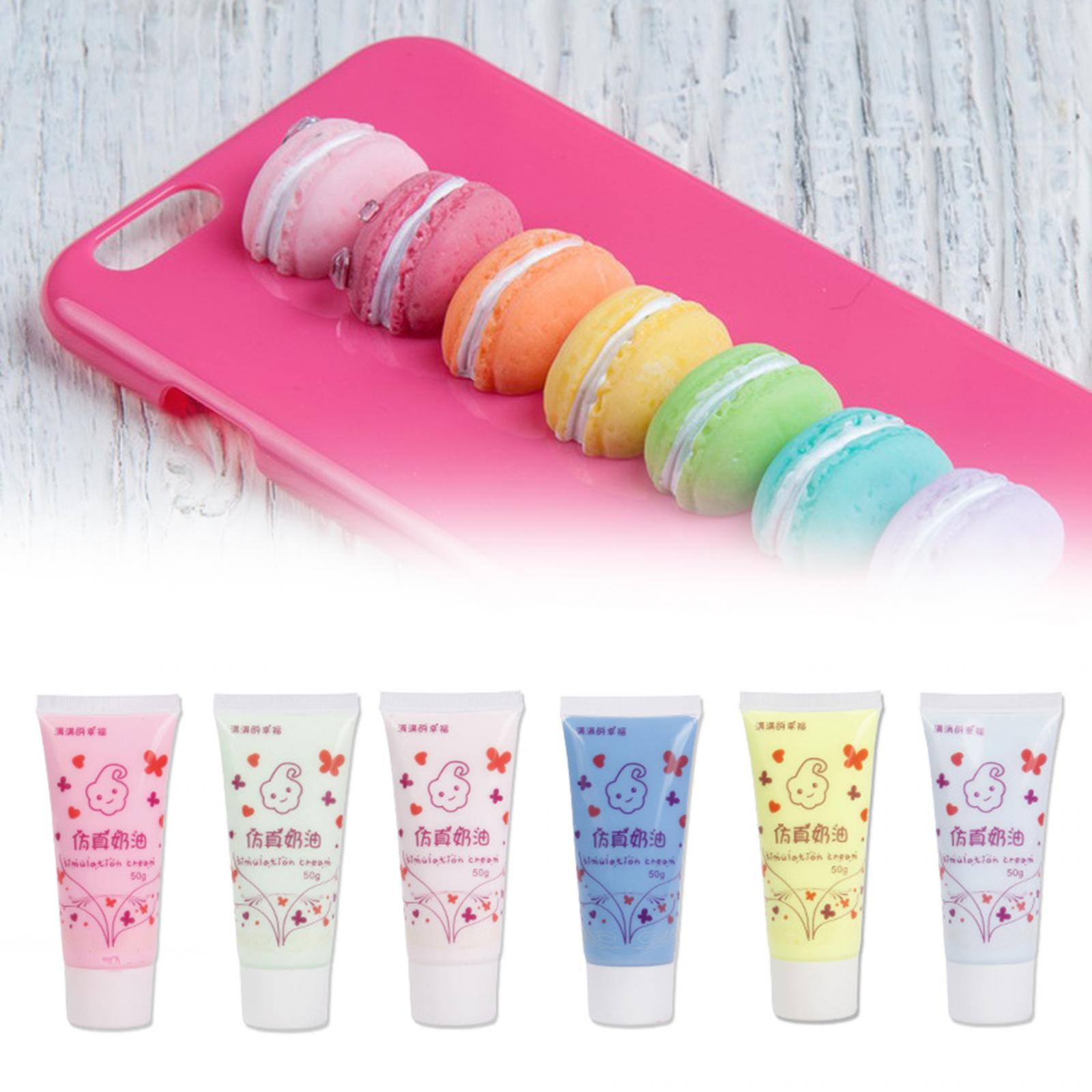 6x 시뮬레이션 휘핑 크림 접착제 세트 DIY 전화 케 - Clay Bar Lubricant 리뷰 및 가격