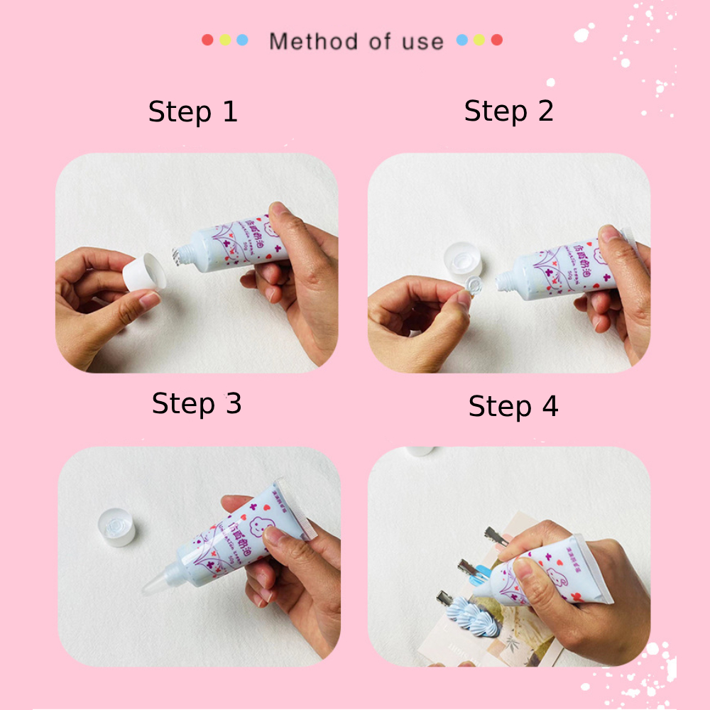 6x 시뮬레이션 휘핑 크림 접착제 세트 DIY 전화 케 - Clay Bar Lubricant 리뷰 및 가격