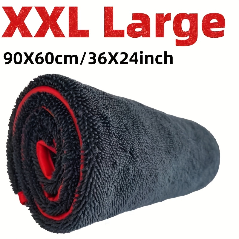 초흡수성 자동차 타월 XXL 특대형 마이크로파이버 건조 - Microfiber Towel Detailing 리뷰 및 가격