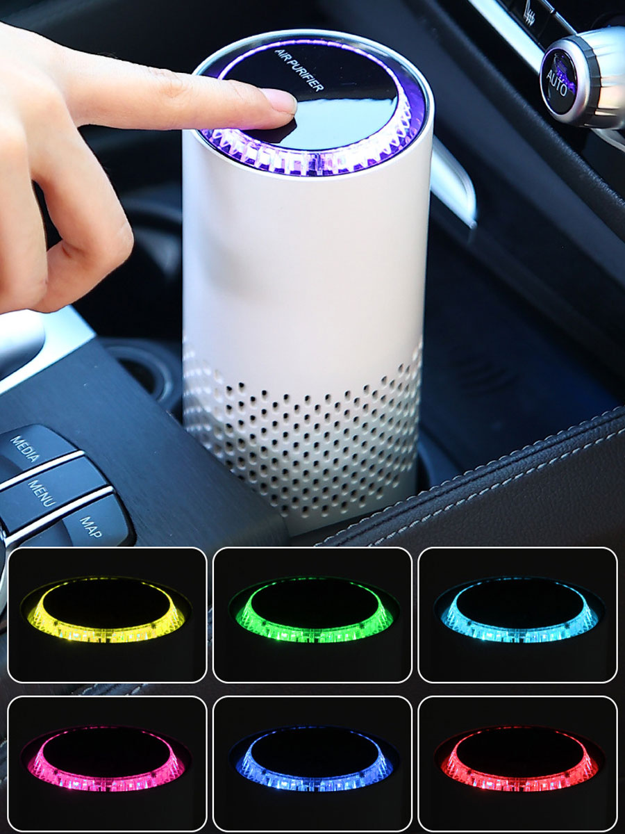 USB 공기 청정기 HEPA 필터 음이온 발생기 자동차 - Odor Eliminator Car 리뷰 및 가격