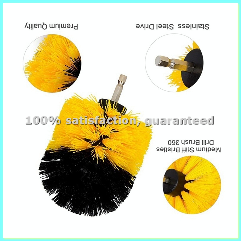 15pcs 전기 바닥 청소기 세트 원형 청소 브러시 ​ - Car Cleaning Brush 리뷰 및 가격